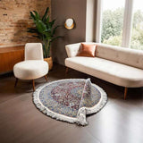 Round Nain Rug 200 × 200 cm