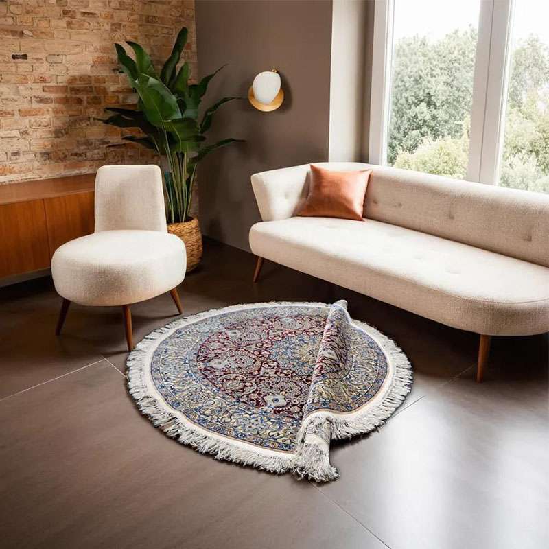 Round Nain Rug 200 × 200 cm