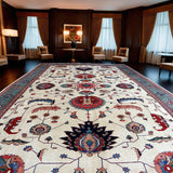 Oversized Tabriz Rug 825 × 498 cm