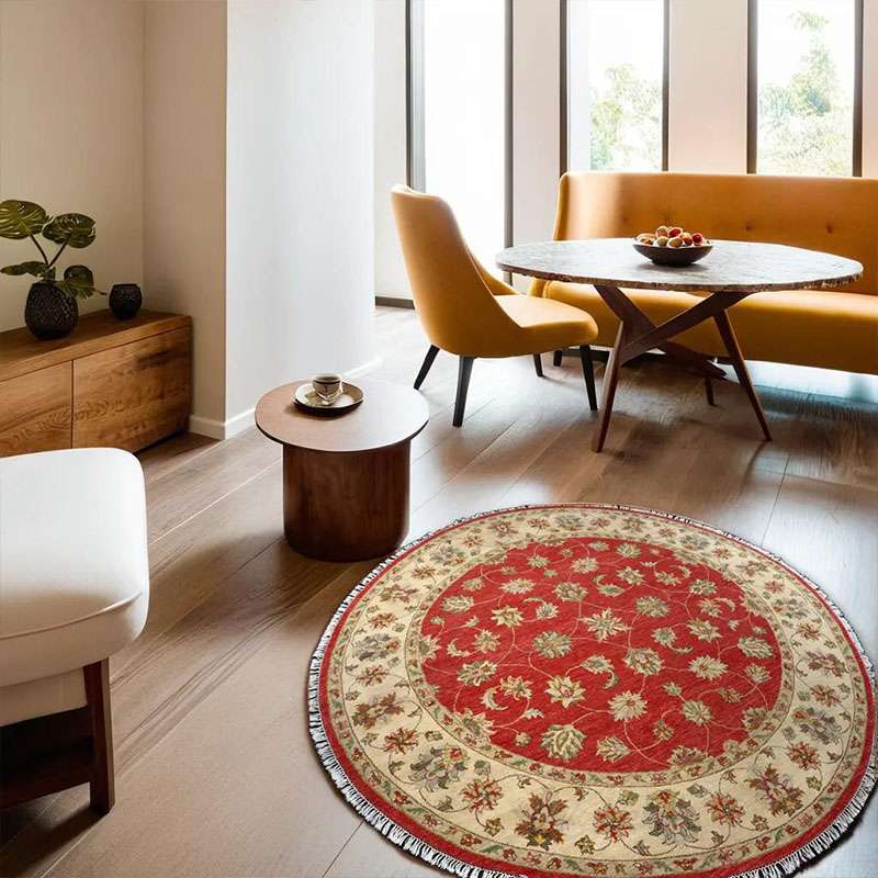 Round Chobie Rug 245 × 244 cm