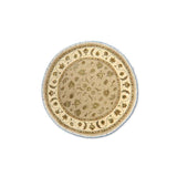 Round Saffavid Rug 184 × 184 cm