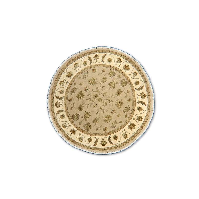 Round Saffavid Rug 184 × 184 cm