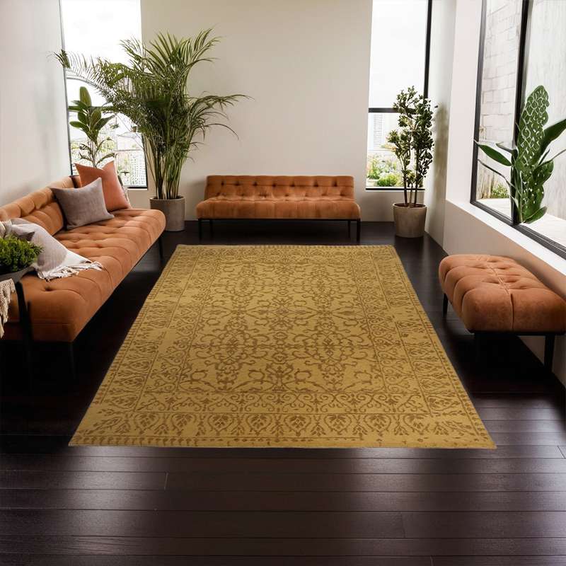 Modern Part Silk Tibet Rug 235 × 164 cm