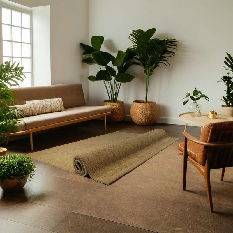 Part Silk Tibet Rug 242 × 169 cm