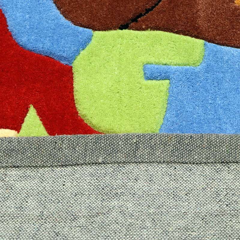 Tufted Kids Rug With Pirates 150 × 80 cm