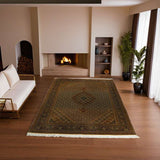 Part Silk Tabriz/50 Raj Rug 250 × 192 cm