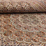 Part Silk Tabriz/50 Raj Rug 204 × 150 cm