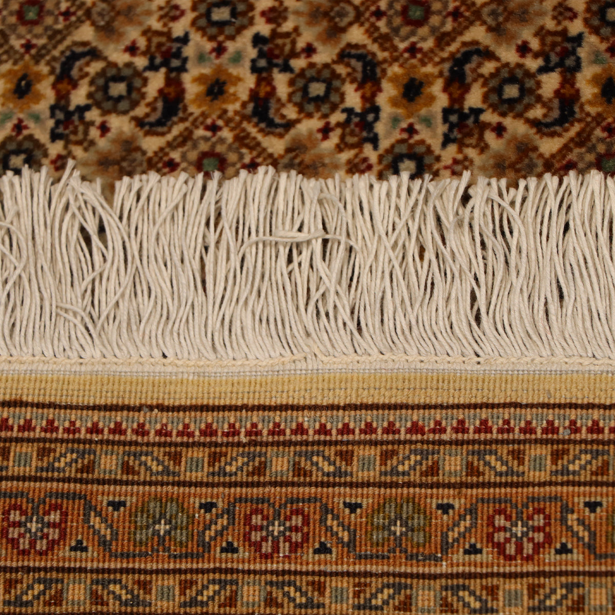 Part Silk Tabriz/50 Raj Rug 204 × 150 cm