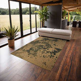 Modern Part Silk Tibet Rug 175 × 242 cm
