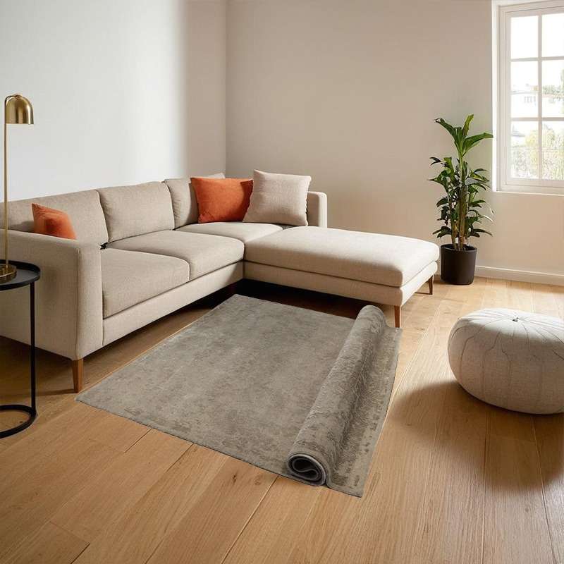 Modern Part Silk Tibet Glaze Rug 175 × 238 cm