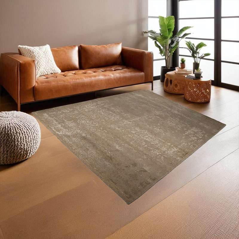 Modern Part Silk Tibet Glaze Rug 175 × 238 cm