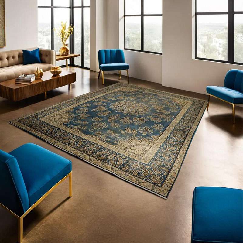 Vintage Persian Rug 382 × 271 cm