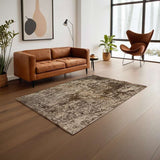 Part Silk Modern Rug 230 × 160 cm