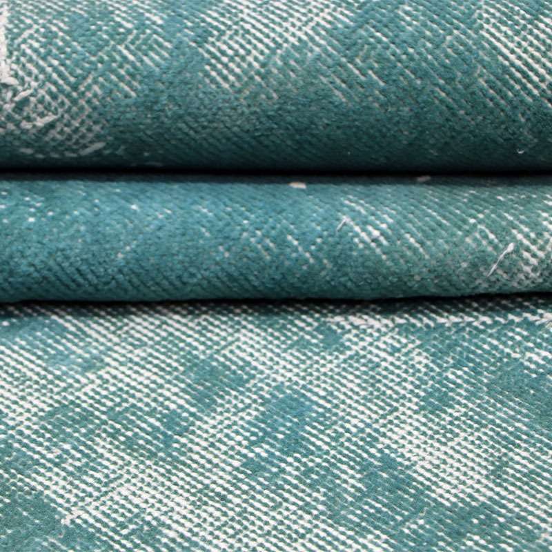 Modern Turquoise Vintage Rug 303 × 210 cm