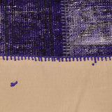 Purple Modern Anatolian Collage Rug 277 × 195 cm