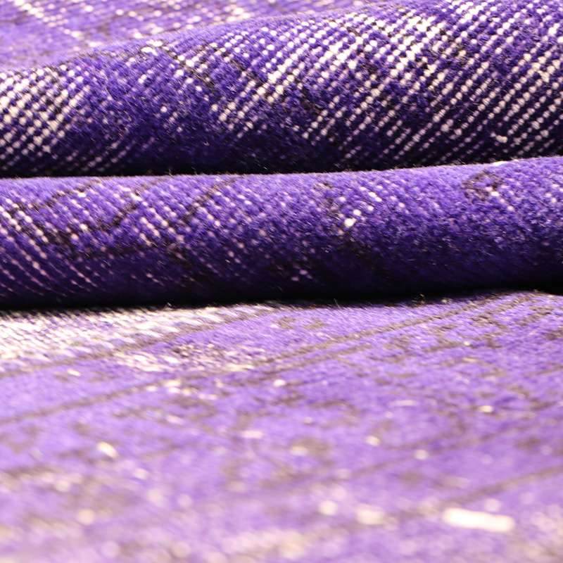 Purple Modern Anatolian Collage Rug 277 × 195 cm