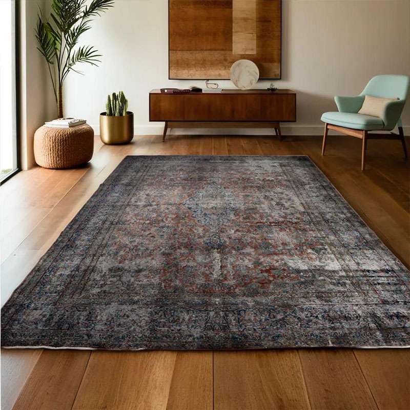 Vintage Persian Kerman Rug 402 × 281 cm