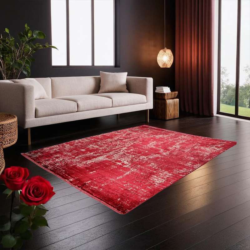 Red Modern Vitry Rug 290 × 200 cm