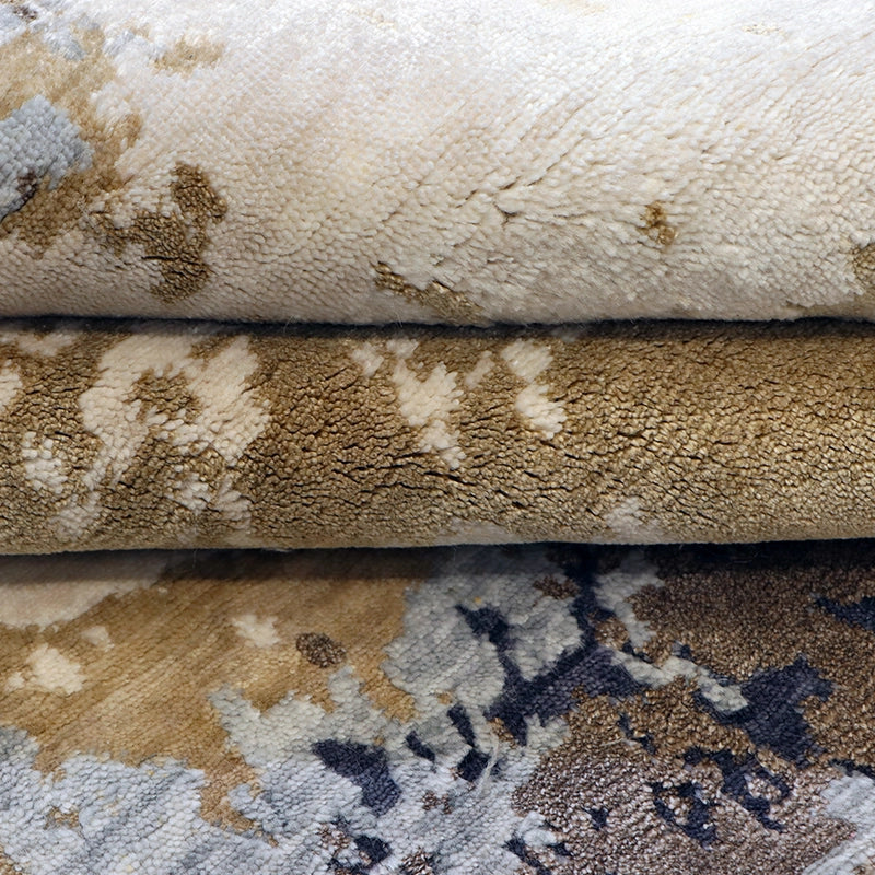 Modern Bamboo Silk Tibet Rug Riviera Collection