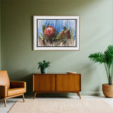 Stan Polson Still Life Water Colour Painting 60 × 43 cm