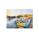 T Palmer Boats Oil Painting 60 × 45 cm