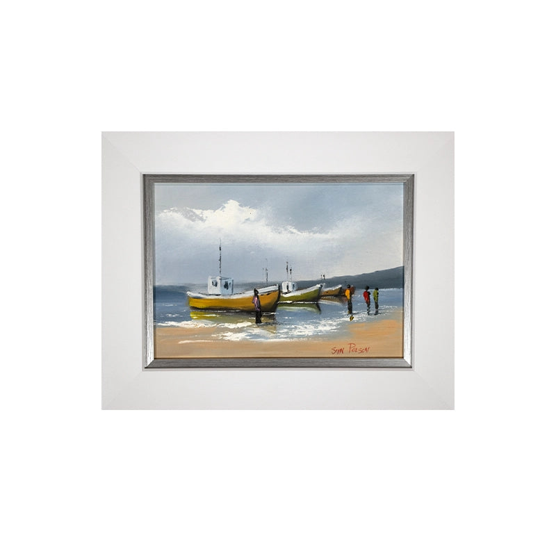 Stan Polson Landscape Scenery Painting 48 × 38 cm