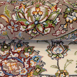 Round Persian Kashan Rug Design 300 × 300 cm