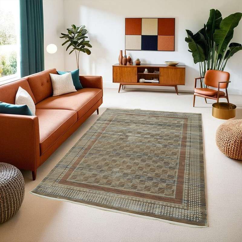 Modern Part Silk Vitry Collection Rug 230 × 160 cm