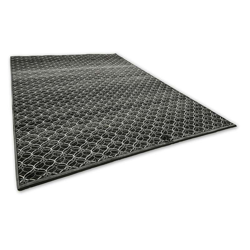 Part Silk Montage Rug 400 × 300 cm