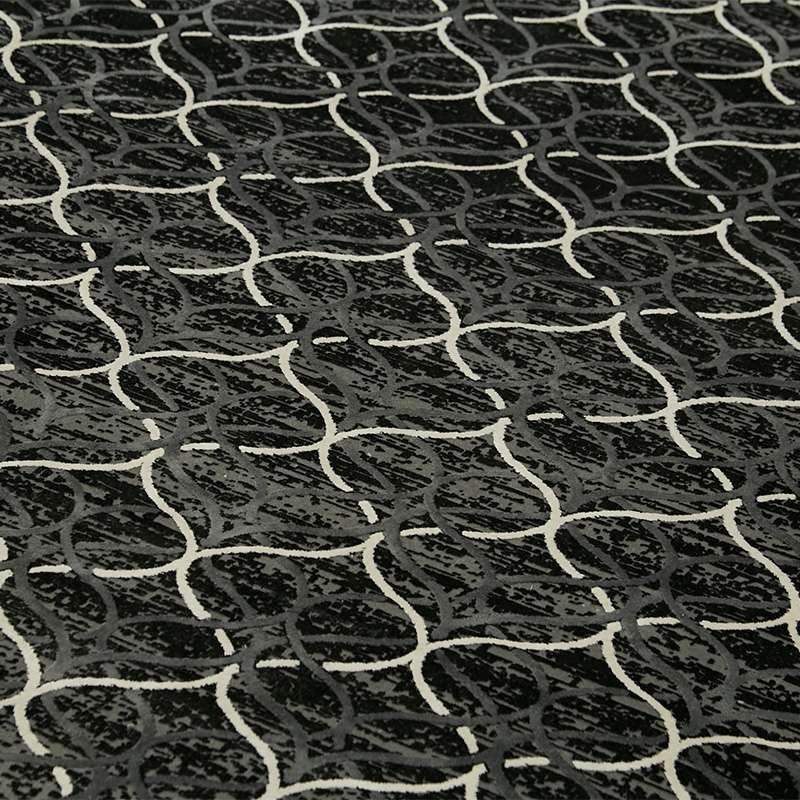 Part Silk Montage Rug 400 × 300 cm