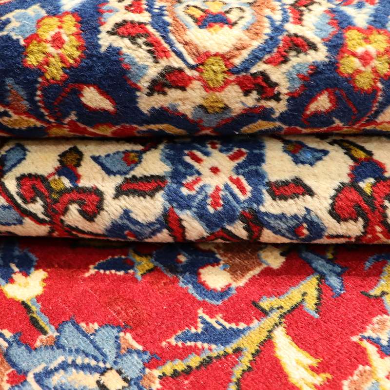 Refurbished Persian Kashan Rug 400 × 248 cm