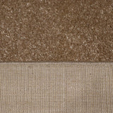 Modern Plush Pile Rugs In Soft Beige Pianura Collection