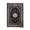 Navy Blue Pars Persian Rug Design 230 × 160 cm