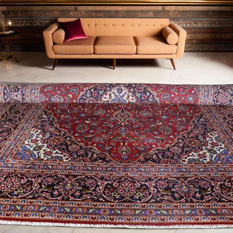 Large Persian Kashan Rug 505 × 303 cm