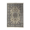 Silk Persian Nain Rug 205 × 148 cm