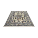 Silk Persian Nain Rug 205 × 148 cm