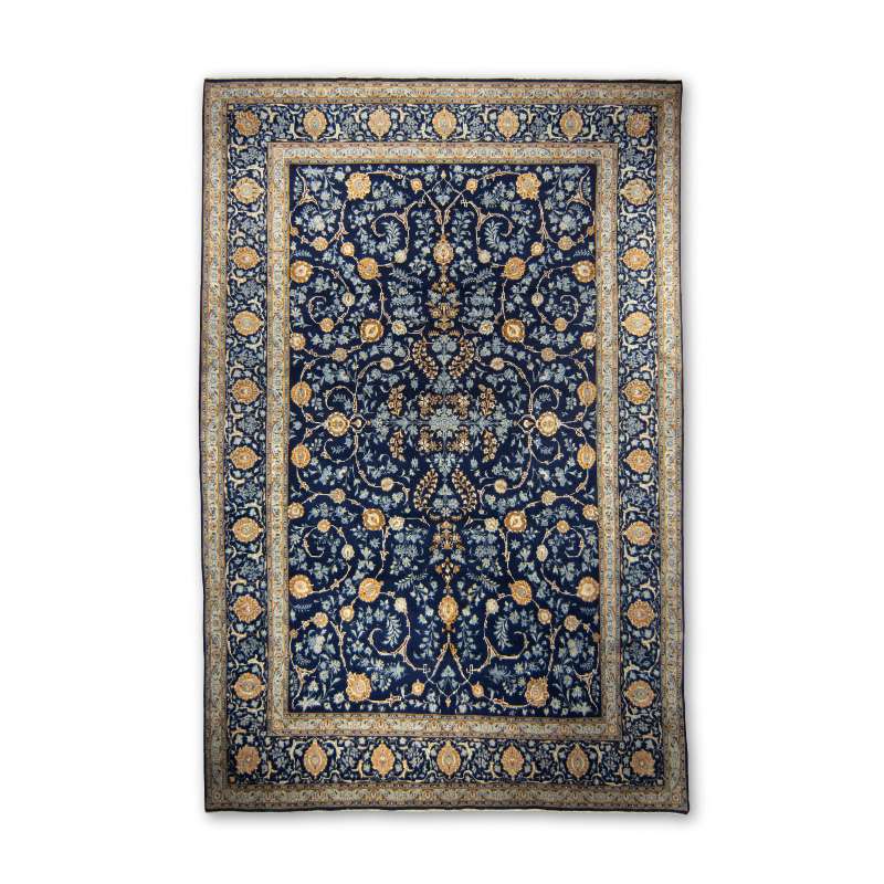 Refurbished Persian Kashan Rug 430 × 291 cm