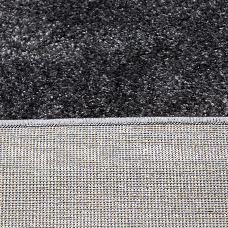 Modern Plush Pile Rugs In Grey Pianura Collection