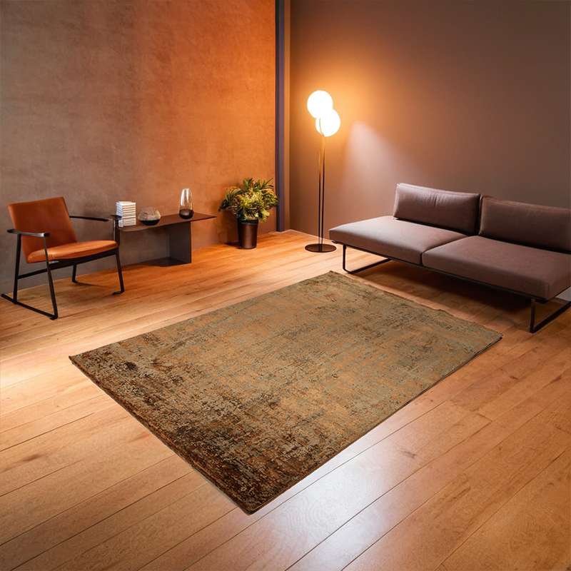 Part Silk Modern Rug 230 × 160 cm