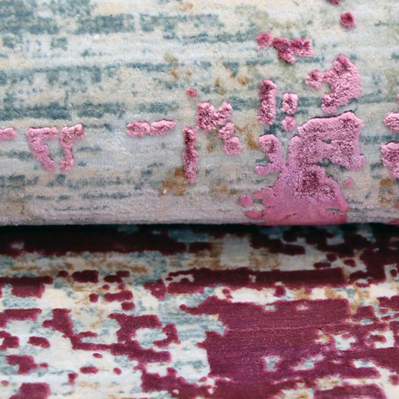 Modern Part Silk Historia Rug 80 × 150 cm