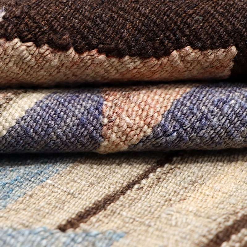 Turkish Nomadic Woolen Kilim Rug 307 × 162 cm