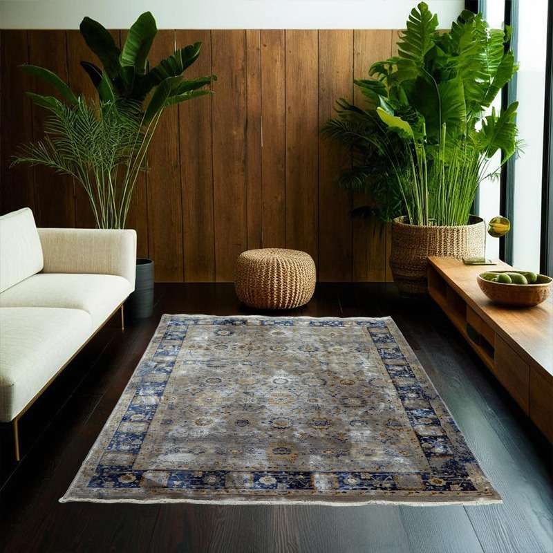 Floral Motif Persian Rug Design 230 × 160 cm
