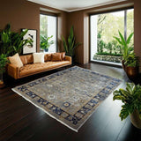 Floral Motif Persian Rug Design 230 × 160 cm