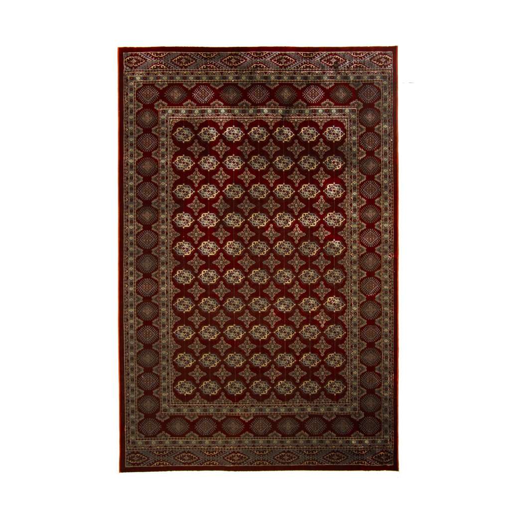 Maroon Oriental Persian Rug Design