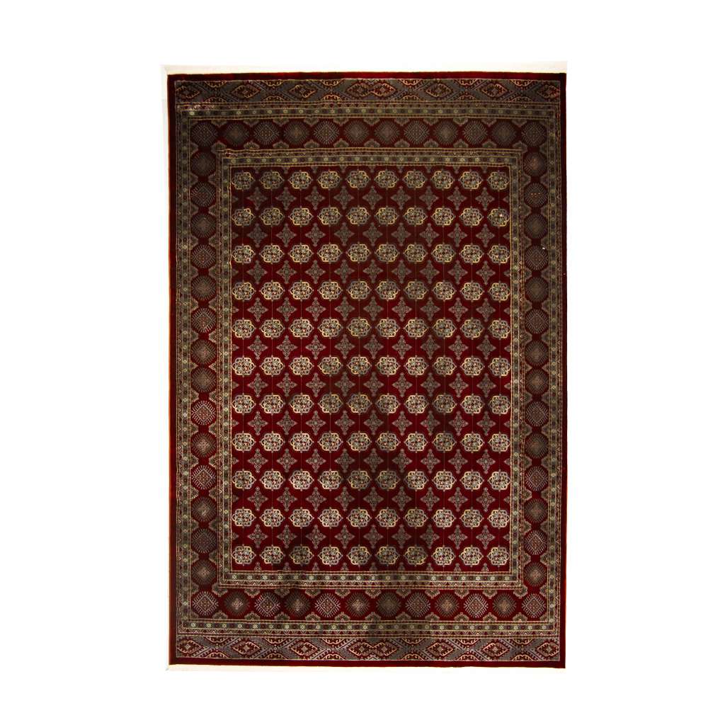 Maroon Oriental Persian Rug Design