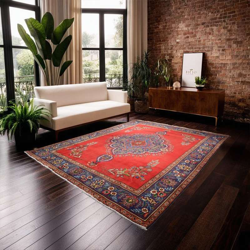 Refurbished Persian Tabriz 380 × 290 cm