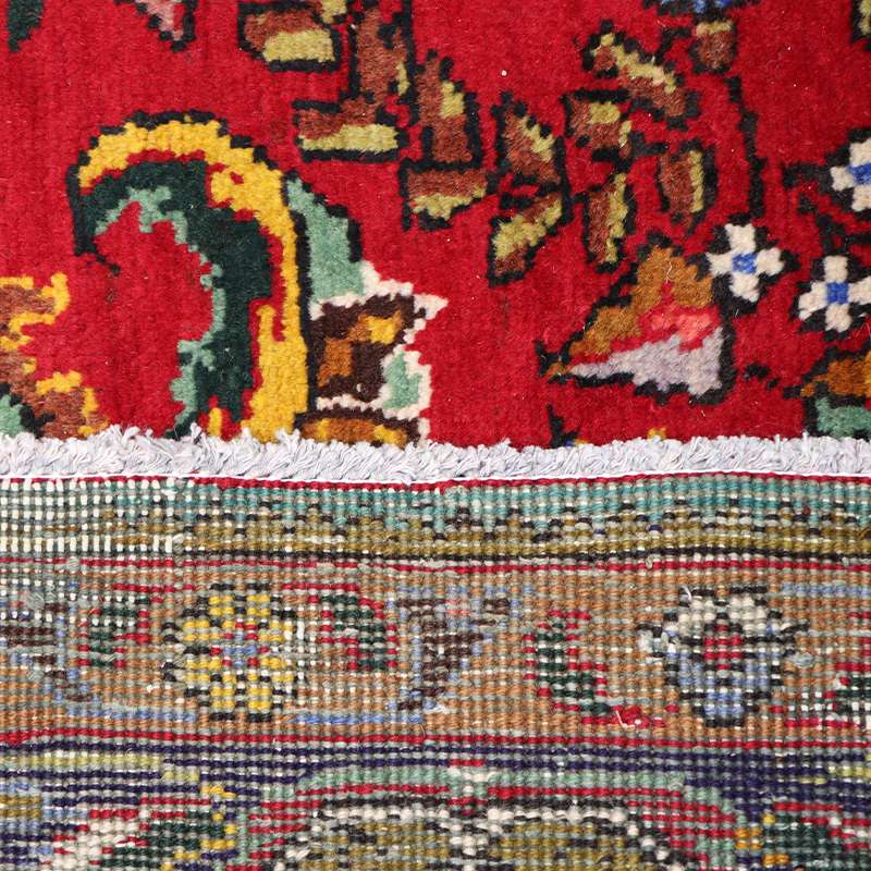 Refurbished Persian Tabriz Rug 372 × 293 cm