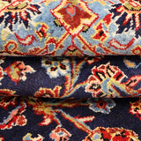 Refurbished Persian Kashan Rug 406 × 240 cm