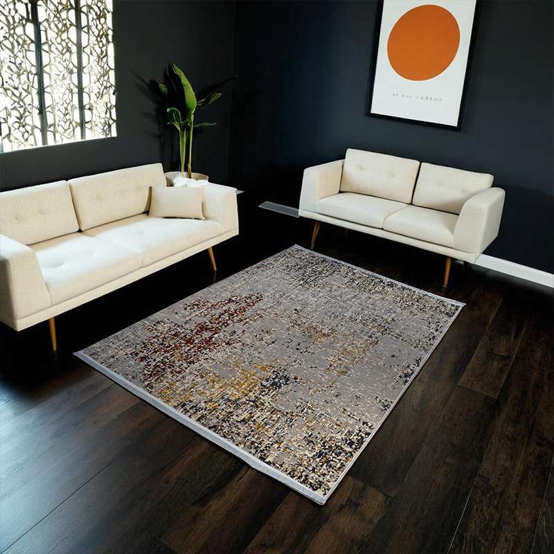 Multi-Coloured Modern Lomana Rug