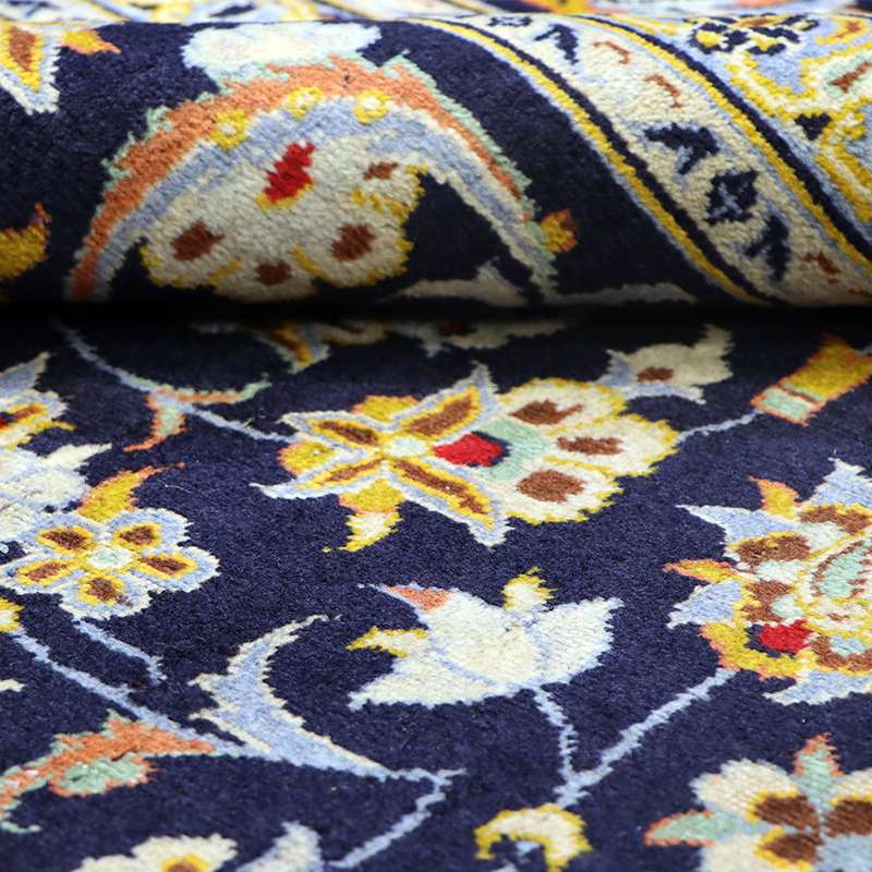 Refurbished Persian Kashan Rug 413 × 303 cm